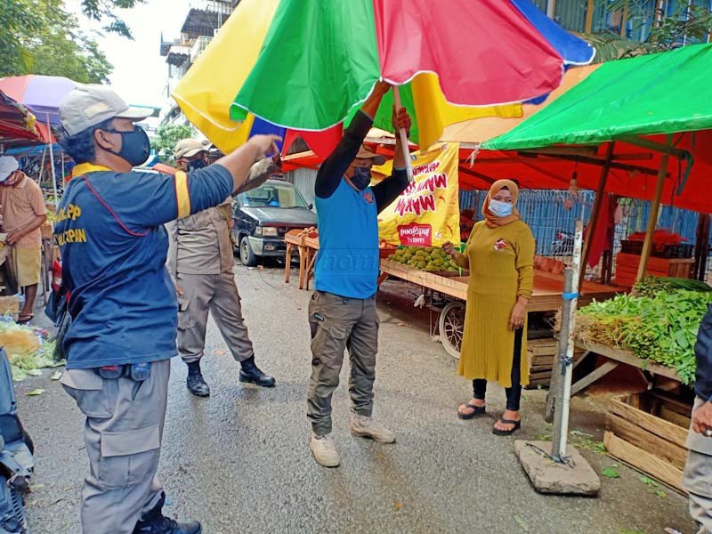 Bandel, Habis Ditertibkan, PKL Pandansari Balikpapan Menjamur Lagi