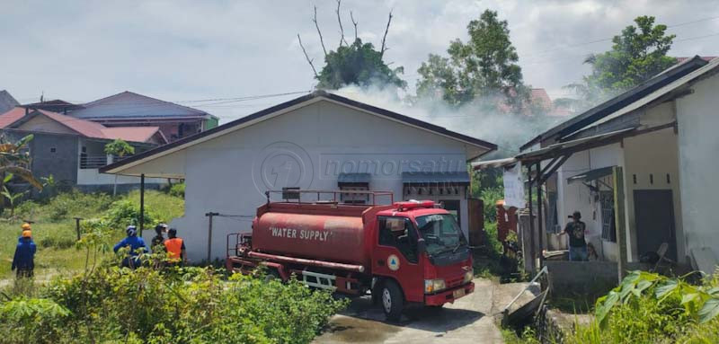 Rumah di Sepinggan Balikpapan Nyaris Terbakar