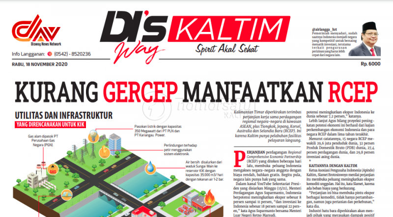 Kurang Gercep Manfaatkan RCEP