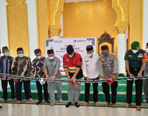 Renovasi Masjid Al Mujahidin Rampung Lewat Program PPM Kideco