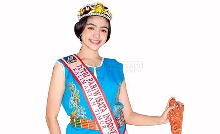 Kenalan Sama Rinanda Aprillya Maharani Kuy, Putri Pariwisata Kaltim dari Kutim