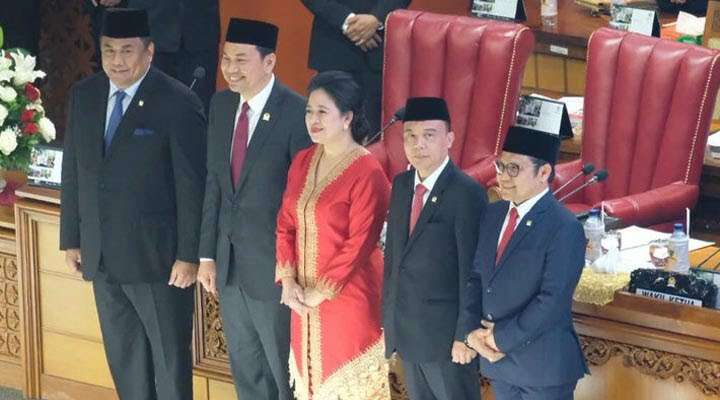 Resmi Dilantik, Formatur Pimpinan DPR RI 2019-2024 Cetak Sejarah Baru