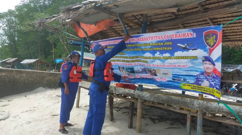 Dit Polairud Polda Kaltim Imbau Nelayan Tak Melaut saat Cuaca Buruk