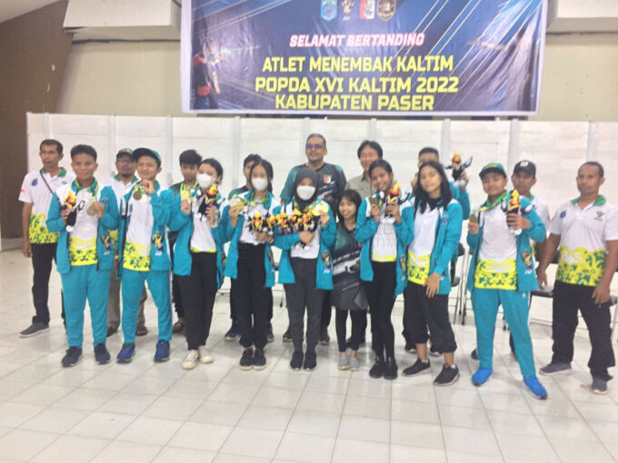 Dari Popda Kaltim XVI 2022, Cabor Menembak Sumbang Emas untuk Paser