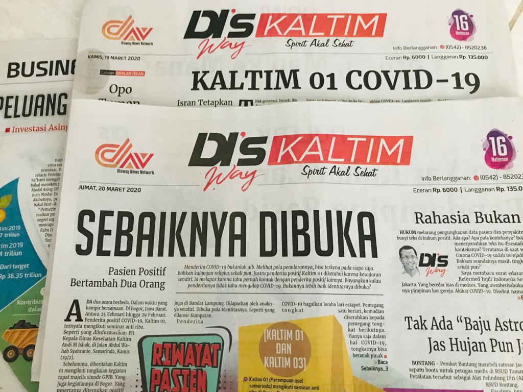 Sebaiknya Dibuka, Pasien Positif Bertambah Dua Orang