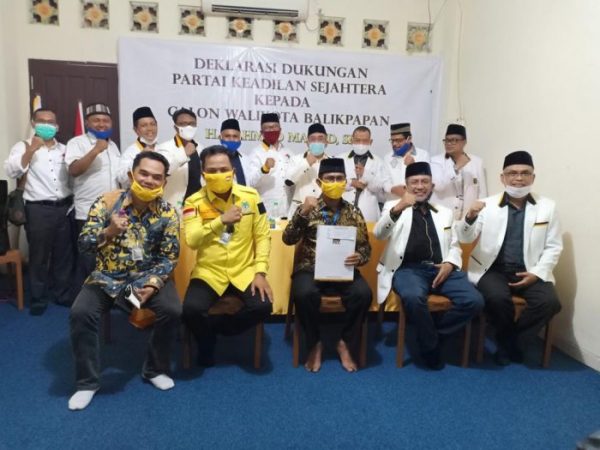 Pilwali Balikpapan; PKS Dukung Rahmad, Basir Dapat Suara Naspehando