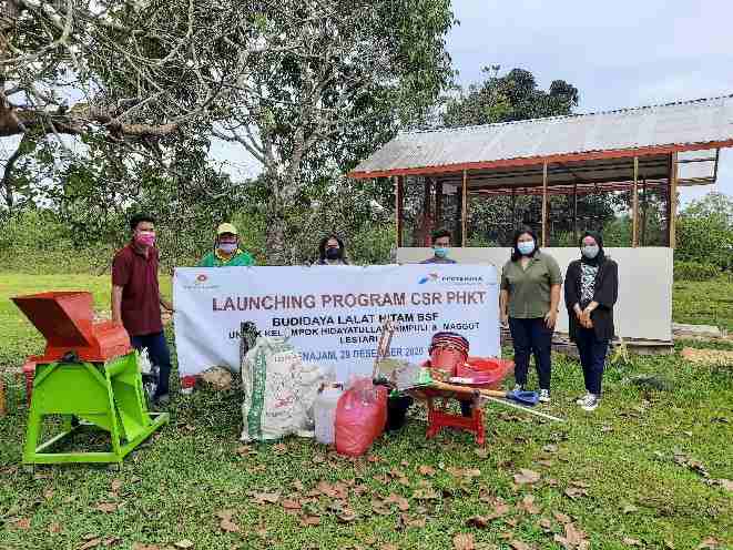 PHKT Resmikan CSR Budidaya Lalat Hitam di PPU