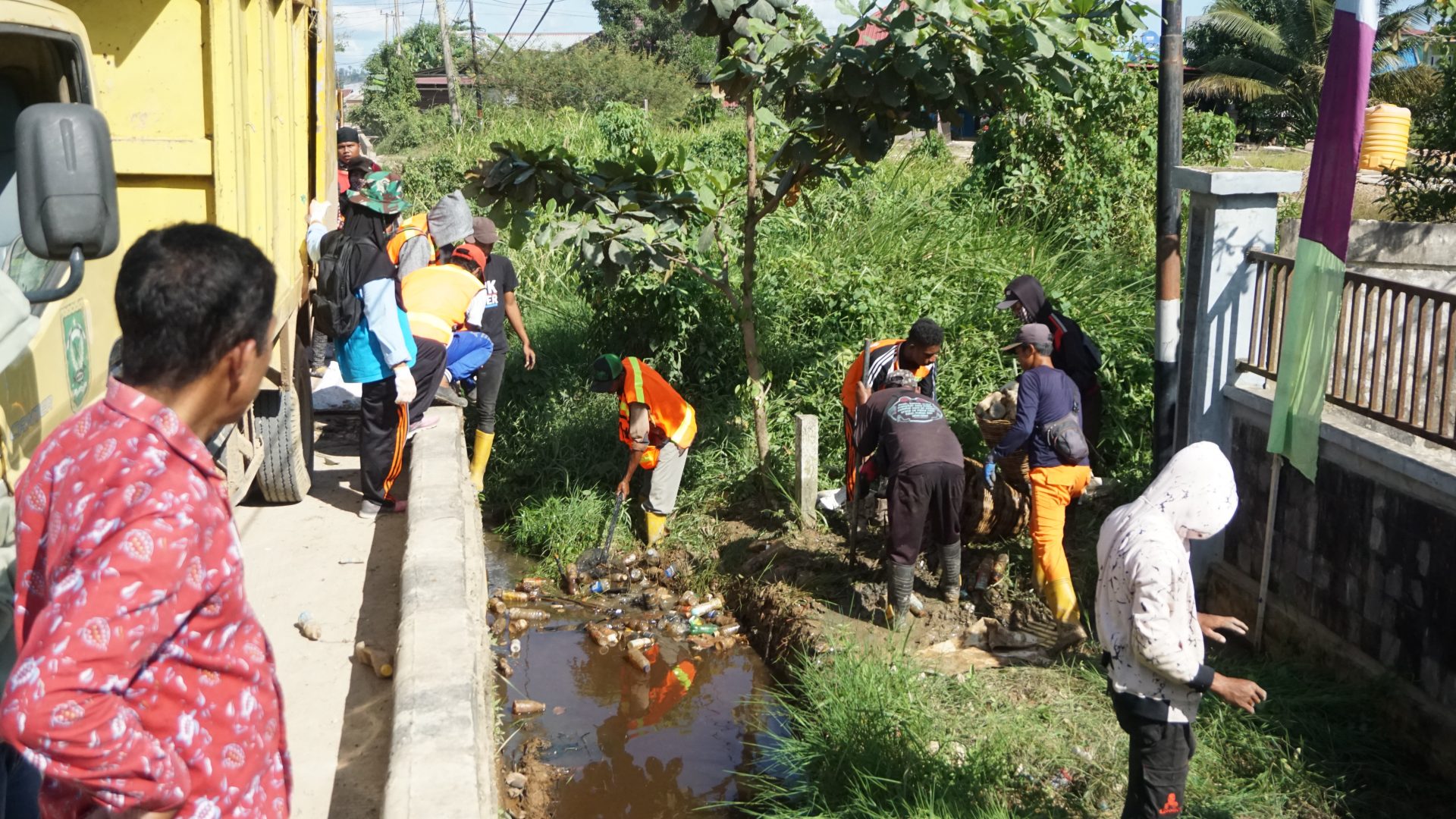 Tersumbat karena banyak Sampah