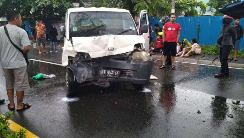 Tahun Baru, Balikpapan Disambut Lakalantas Beruntun, 1 Orang Meninggal Dunia