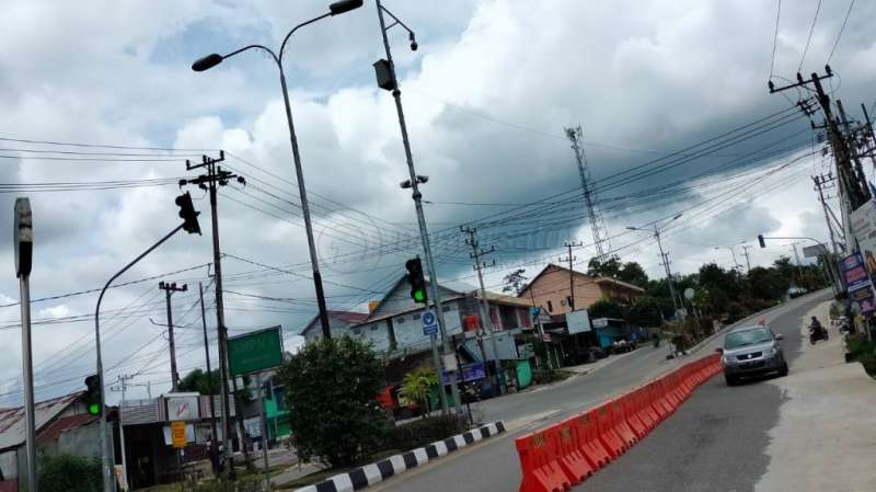 Simpang 4 Maut RSUD Bontang Dibuka Lagi