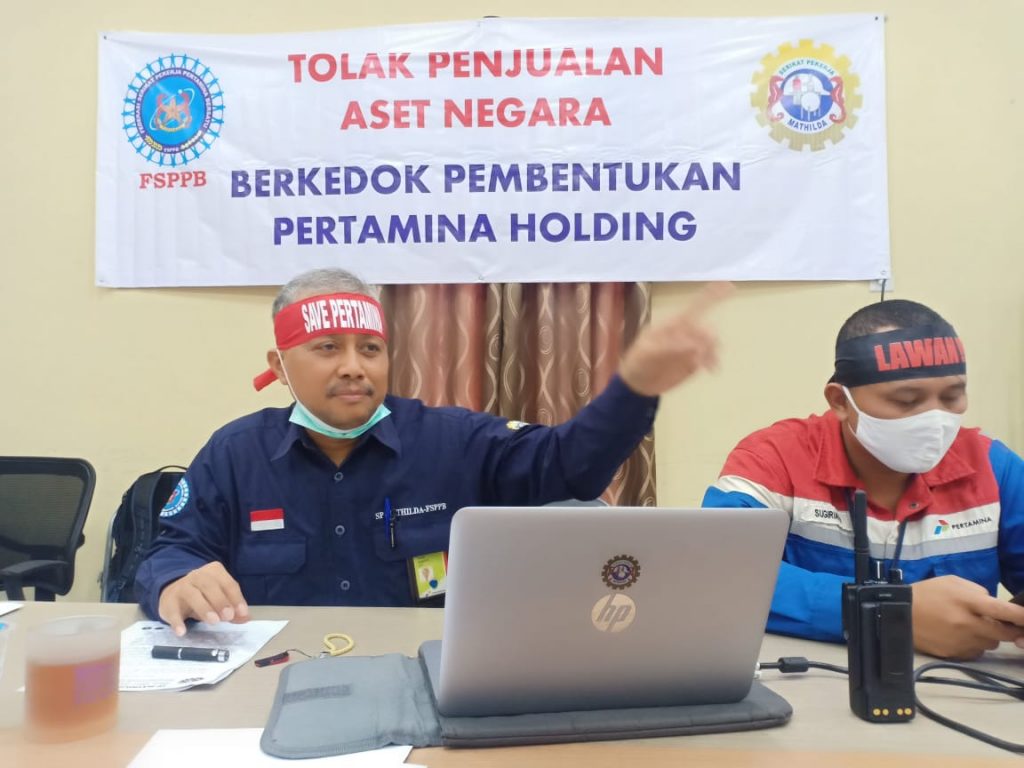SP Pertamina Kalimantan Menolak Pembentukan Holding Pertamina