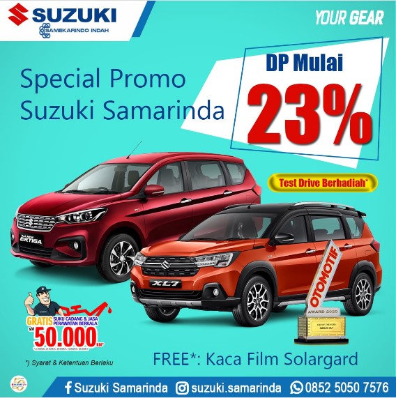 Spesial Promo SUZUKI Samarinda DP 23 Persen