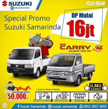 Spesial Promo SUZUKI Samarinda DP Rp16 juta