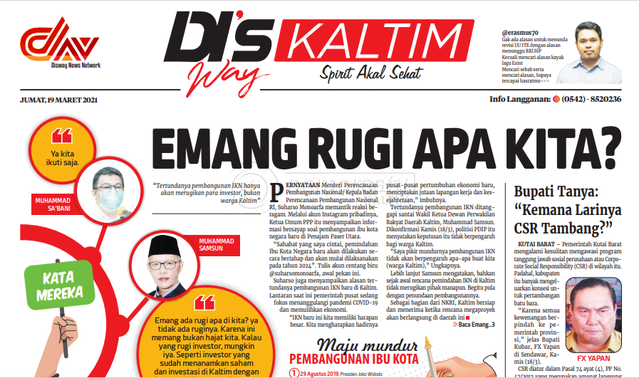 Pembangunan IKN Tertunda Tahun Ini, DPRD Kaltim: Emang Rugi Apa Kita?