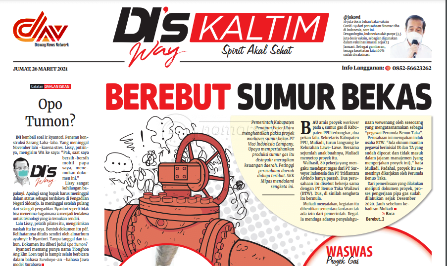 Pemkab PPU Hentikan Paksa Proyek Sumur Gas Bekas