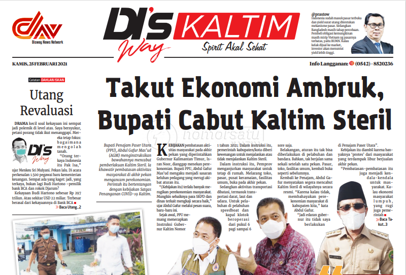 Takut Ekonomi Ambruk, Bupati Cabut Kaltim Steril