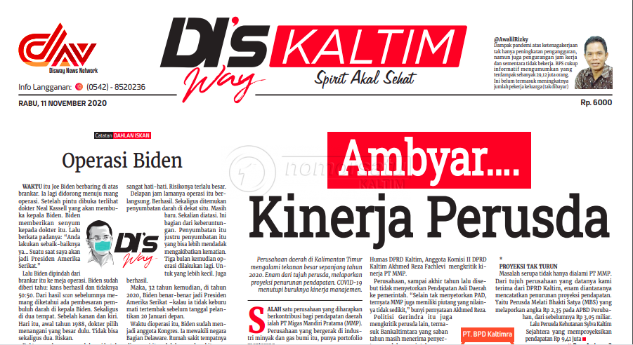 Ambyar…. Kinerja Perusda