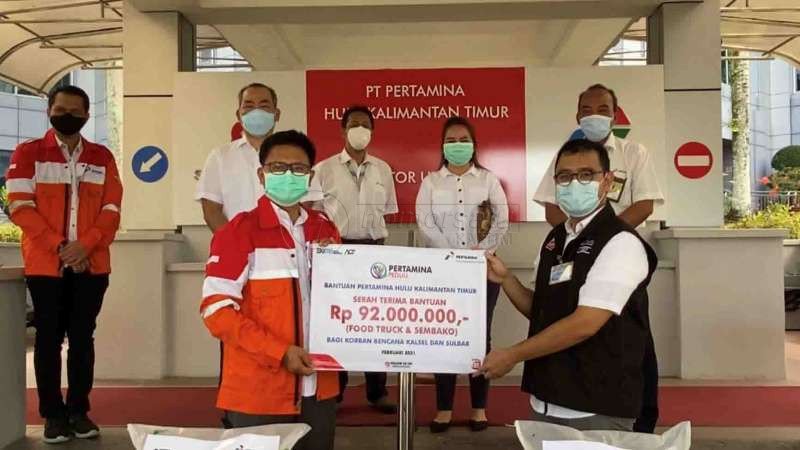 Peduli Korban Bencana, PHKT Salurkan Bantuan Food Truck dan Sembako