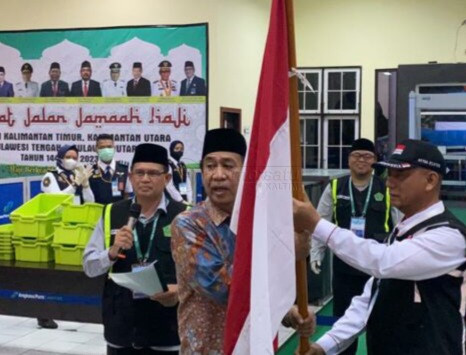 Ratusan Calhaj Embarkasi Balikpapan Diberangkatkan Malam Hari