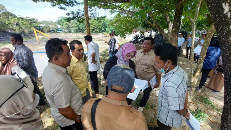 Perbaikan Waduk Telaga Sari Tak Kunjung Rampung, DPRD Balikpapan Langsung Sidak