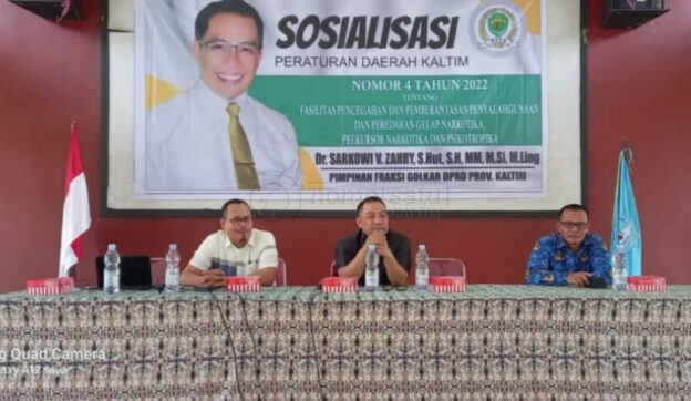 Sosialisasi Perda Tentang Narkotika di SMAN 2 Tenggarong, Owi Ingin Ada Wadah Untuk Partisipasi Masyarakat