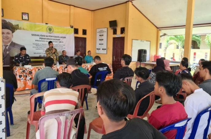 Udin Gelar Sosialisasi Bahaya Narkoba di Barong Tongkok