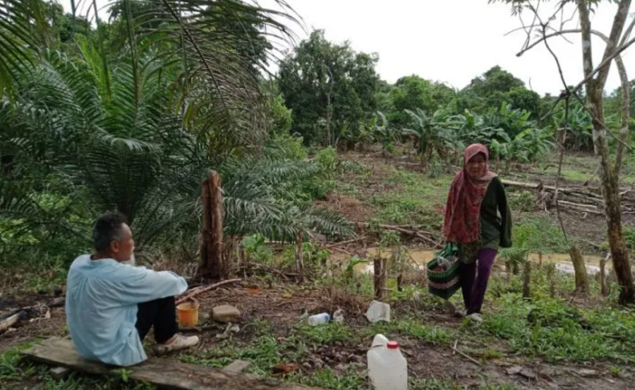 Warga Suku Balik Kesulitan Air Bersih