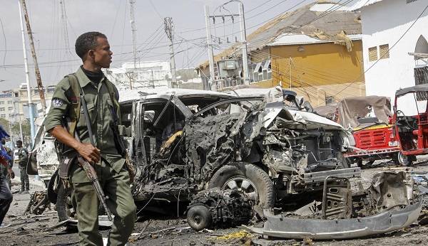 Bom Bunuh Diri di Ibu Kota Somalia Tewaskan 20 Orang