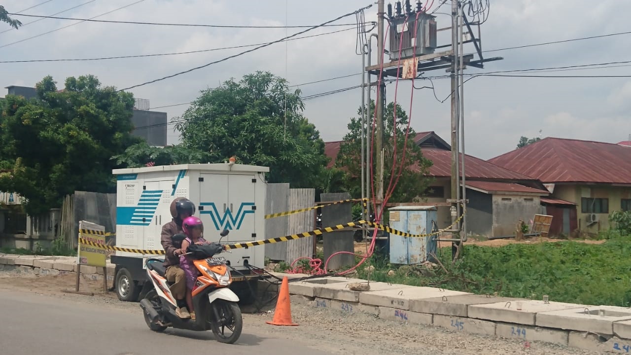 Trafo Jalan Murjani Rusak, Beban Dialihkan