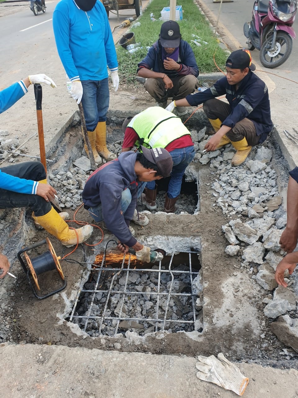 TRC Langsung Bongkar Gorong-Gorong