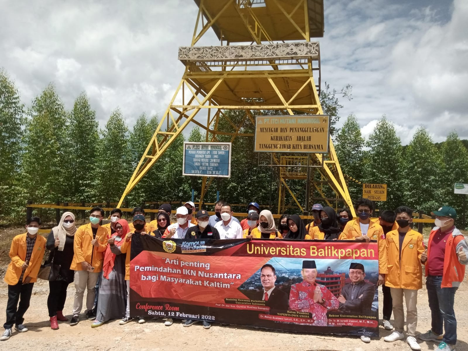 Civitas Akademika Universitas Balikpapan Deklarasi Dukungan IKN Baru di Kalimantan Timur