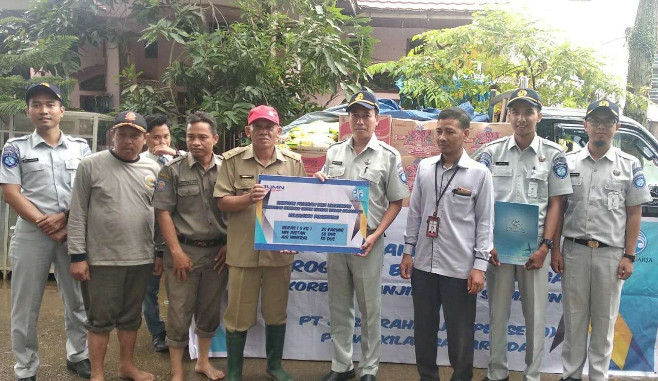 Jasa Raharja Bantu Korban Banjir