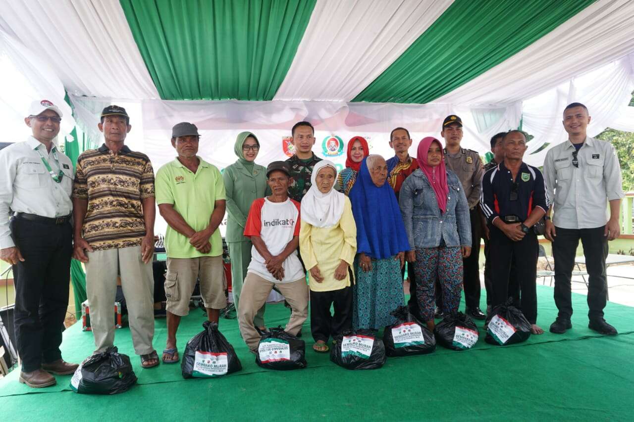 Kodim Gandeng CSR BC Gelar Pasar Murah untuk 4 Kampung