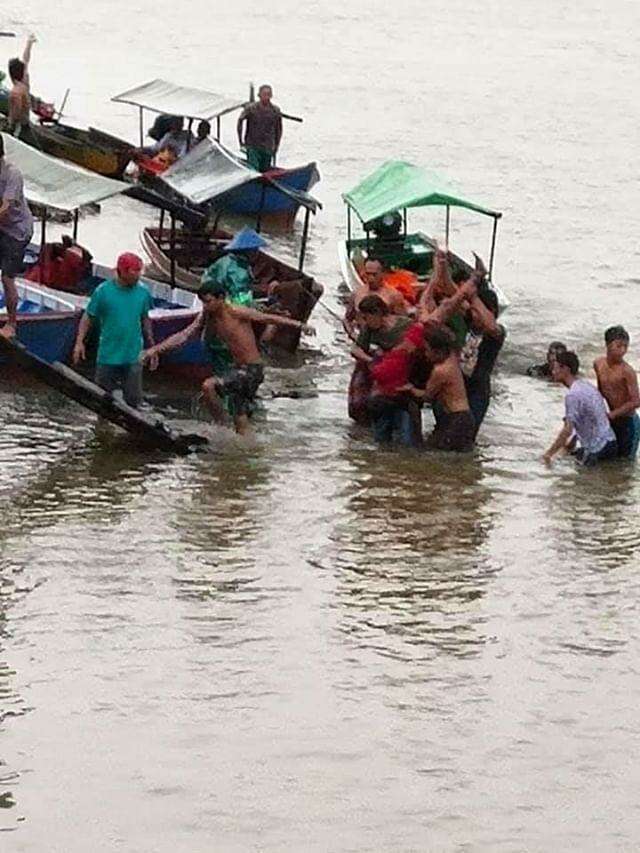 Mandi di Sungai Segah, Pelajar SMP Tenggelam