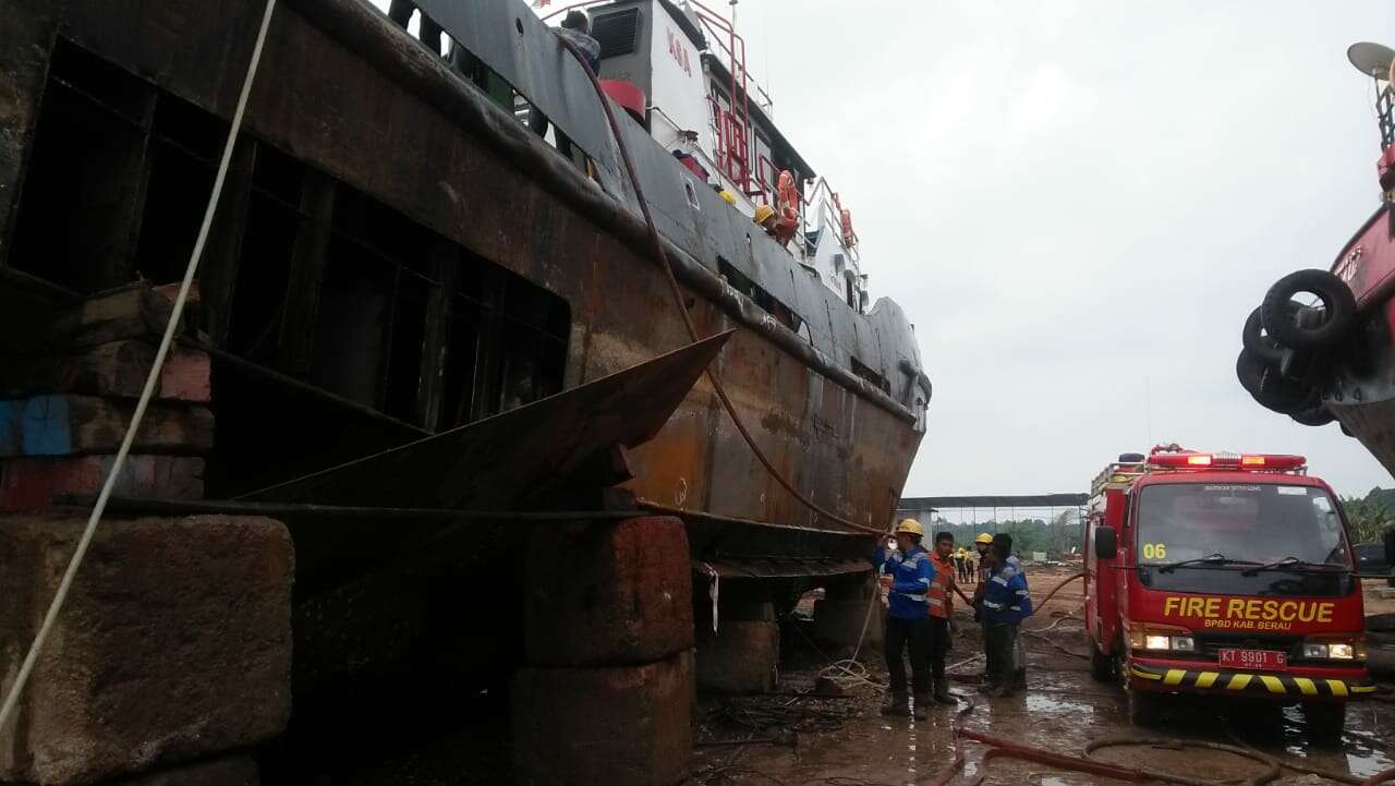 KUPP Bakal Telusuri Penyebab Kebakaran Tugboat