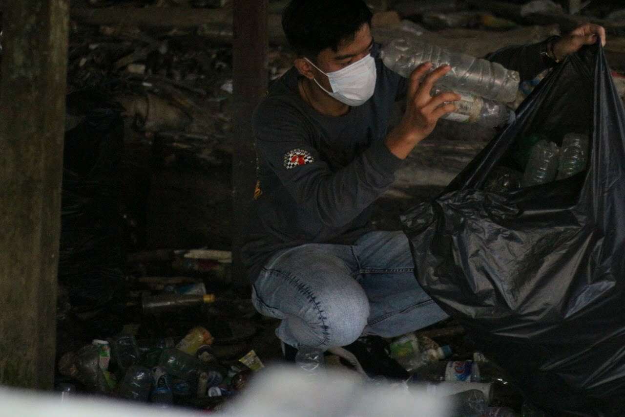 Bikers Berau Ajak Warga Bersih-Bersih Sampah