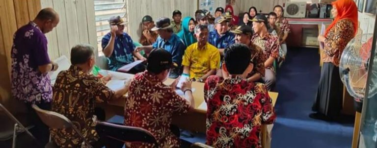 Desa Sepaso Selatan Pertama Kali Gelar Musdes APBDes Perubahan 2019