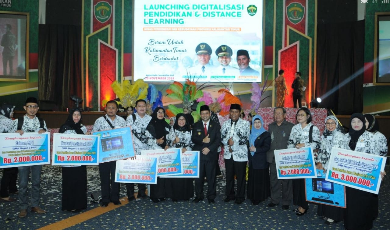 Pemprov Launching Digitalisasi Pendidikan dan Distance Learning-