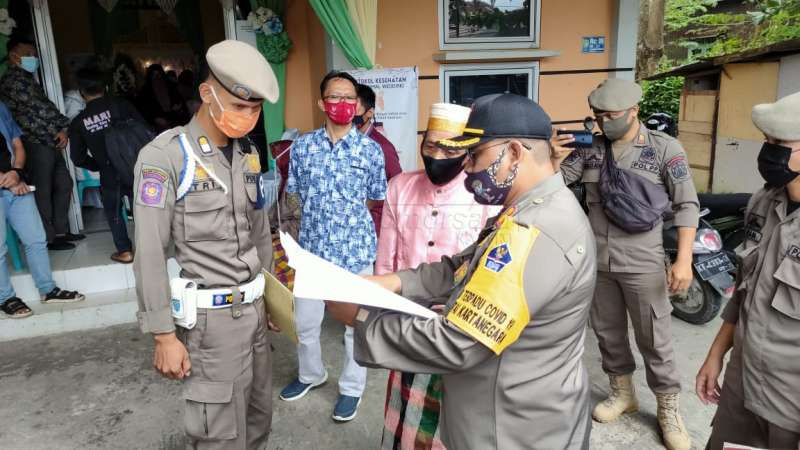 Sidak Hajatan di Tenggarong, Masih Ada yang Belum Taat Prokes