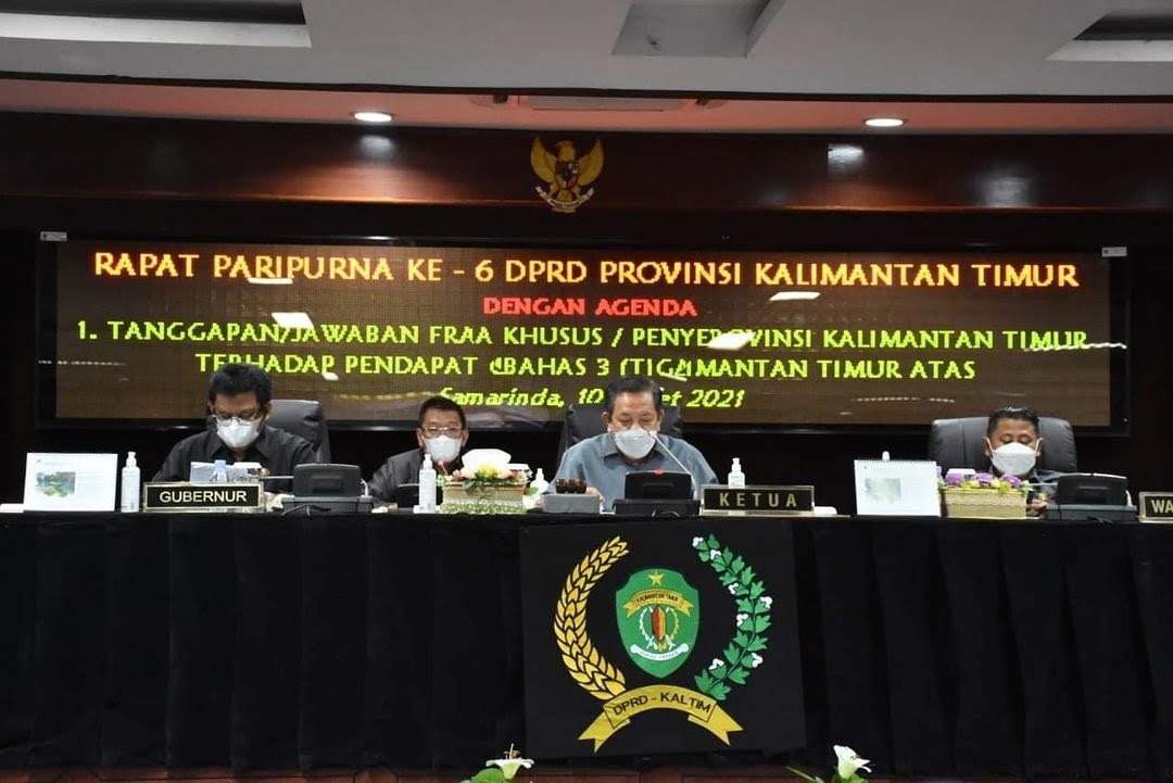 Senin, Pengumuman Penggantian Ketua DPRD Kaltim