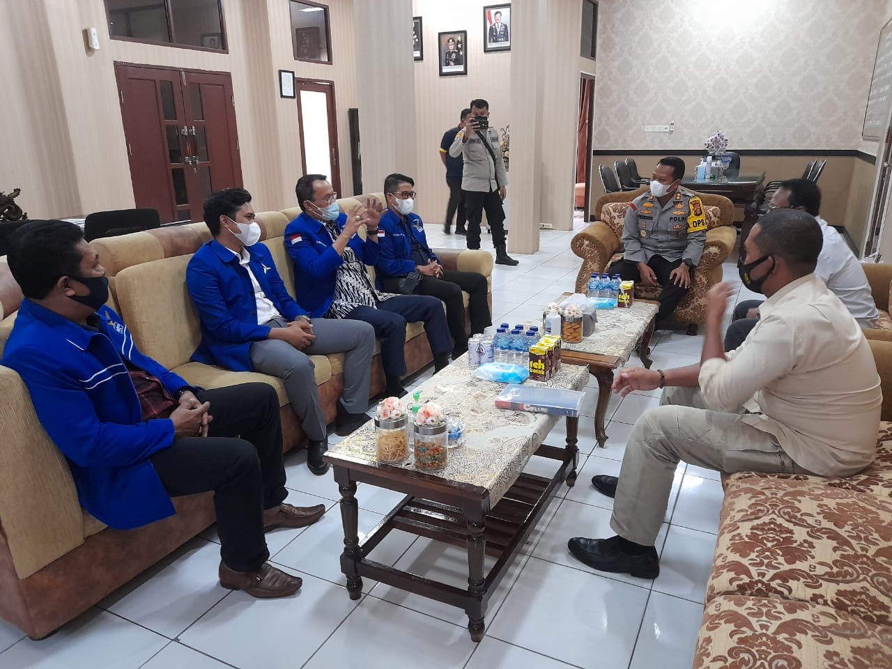 DPC Partai Demokrat PPU Datang Ke Polres