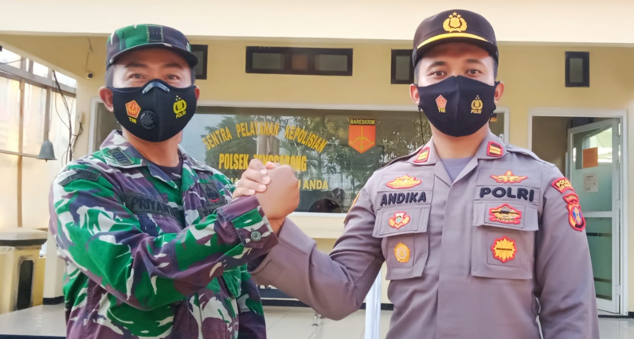 Amankan Paskah, Personel TNI-Polri Kecamatan Tenggarong Siaga Ketat