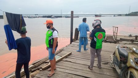 Seorang ABK Hilang Pasca Kapal SPOB Tenggelam Di Perairan Mahkota II Samarinda