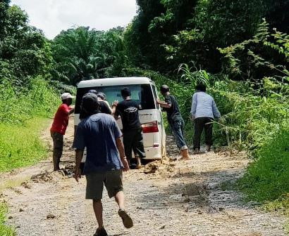 Perbaikan Jalan Gunung Bayan-Tanjung Laong di Kubar Dianggarkan Rp 13 Miliar