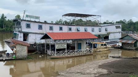 Puskesmas Terapung Milik Pemkab Kubar, Nasibnya Tanda Tanya