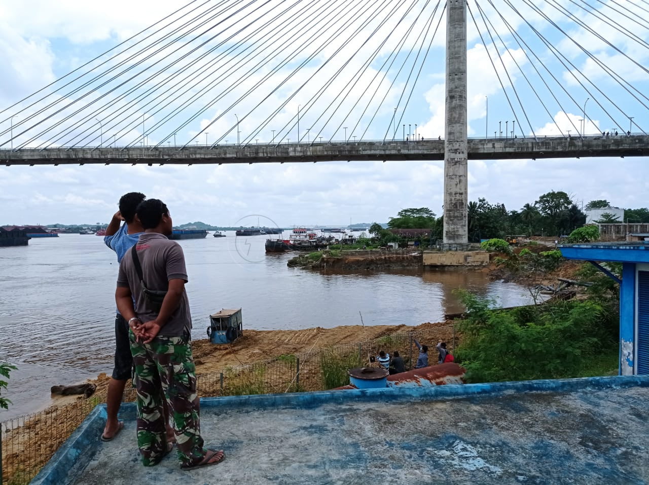 Komponen Peralatan Sistem Sensor Jembatan Mahkota II Dicuri, Investigasi Jadi Lebih Lama