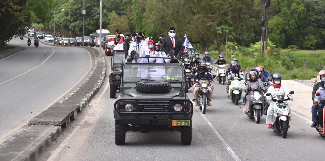 Warga Bontang Rela Panas-Panasan Sambut Basri – Najirah