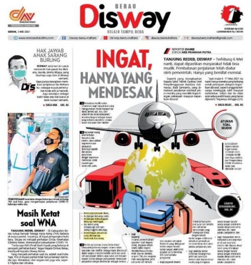 Ingat, Mudik Hanya Bagi yang Mendesak