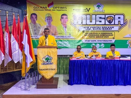 H Acong Nakhodai DPD Golkar Kubar