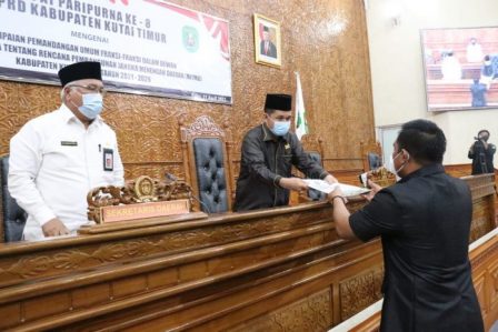 Pandangan Fraksi Amanat Keadilan Berkarya Dalam RPJMD Pemkab Kutim